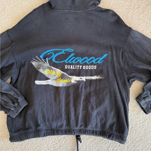 Elwood dark gray Hoodie - Picture 3 of 4